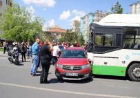 OTOBÜS KAZASI - Kayseri Talas'ta korkunç kaza