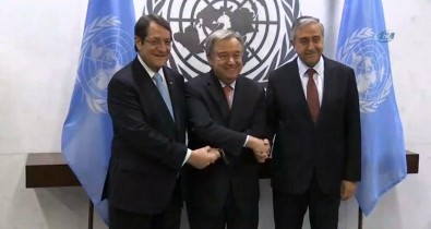 Guterres, Akıncı Ve Anastasiadis İle Görüştü