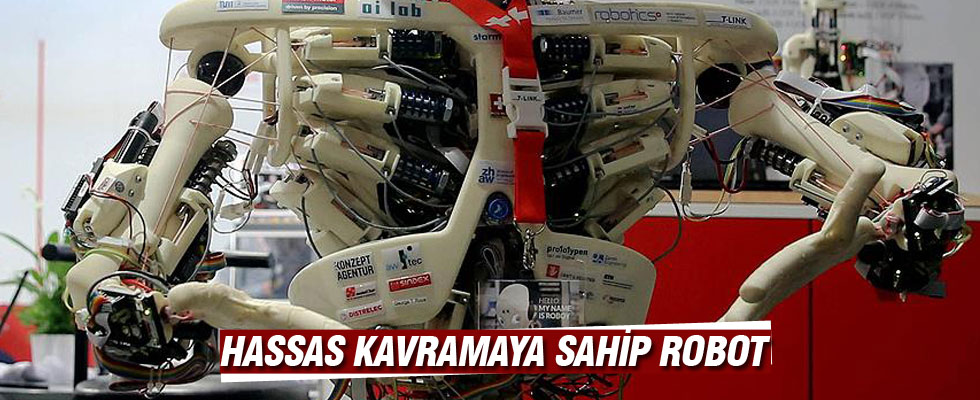 Hassas kavramaya sahip robot üretildi