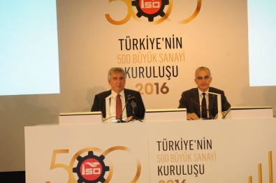 İSO, 'Türkiye'nin 500 Büyük Sanayi Kuruluşu'nu Açıkladı