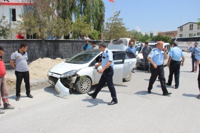 Konya'da Polis-Şüpheli Kovalamacası