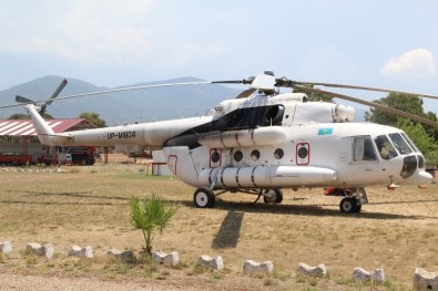Yangın Helikopteri Fethiye'de Göreve Başladı