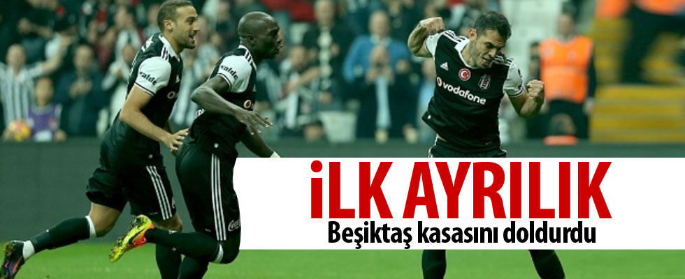 Beşiktaş'ta ayrılık