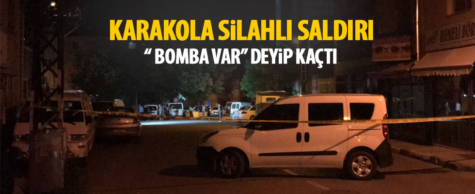 Bursa'da polis merkezine silahlı saldırı
