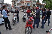 KARNE HEDİYESİ - Simav'da Plakasız Motosikletler Toplatılıyor