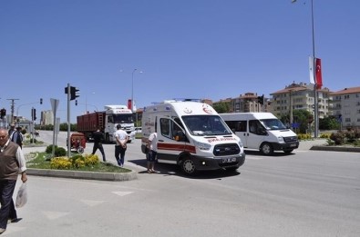 Sungurlu'da Trafik Kazası Açıklaması 1 Yaralı