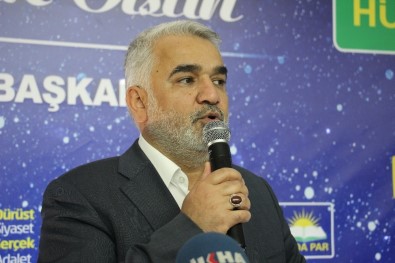 HÜDA PAR Genel Başkanı Zekeriya Yapıcıoğlu Elazığ'da