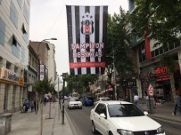 AKıN YıLMAZ - Şampiyon Beşiktaş'ın Bayrakları Çorlu Sokaklarında