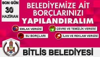 GECİKME ZAMMI - Belediyeye Borcu Olanlara İkinci Fırsat