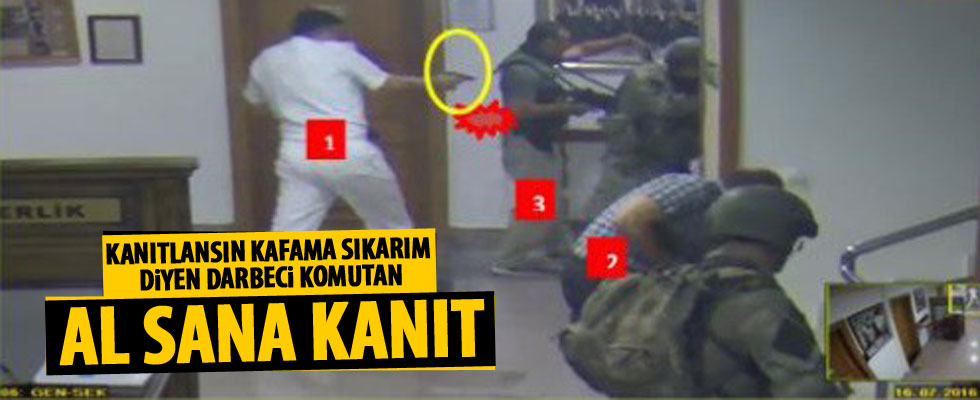 Sivillere ateş eden darbeci general fotoğrafları reddetti