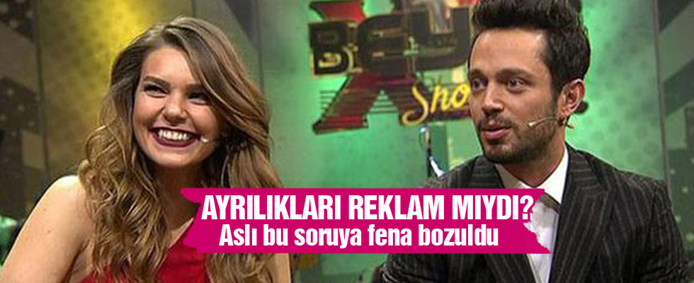 Murat Boz, Aslı Enver ayrılığı reklam mı?