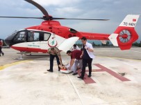 ACEMİ ASKER - Otobüs Kazasında Ağır Yaralanan Asker Ambulans Helikopter İle Sevk Edildi