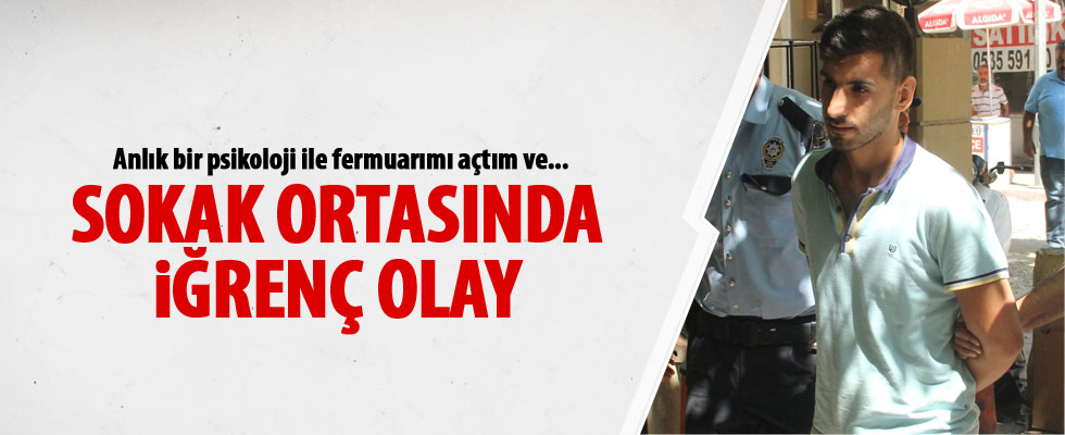 Sokak ortasında cinsel taciz