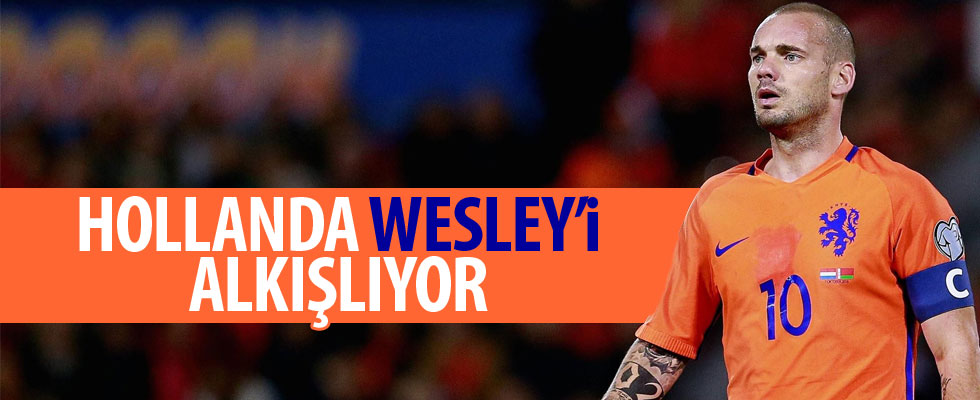 Wesley Sneijder tarihe geçti
