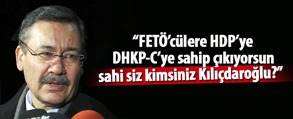 Melih Gökçek'ten Kılıçdaroğlu'na manidar soru