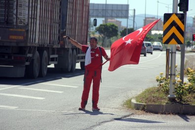 15 Temmuz Şehitleri İçin Ankara'ya Yürüyor