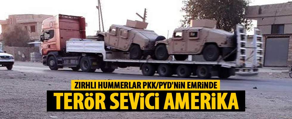 ABD'den PKK/PYD'ye askeri sevkiyat