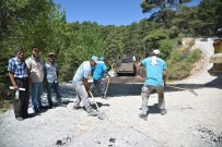 BAŞKÖY - Alanya'da Asfalt Çalışmaları