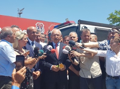 CHP Genel Başkanı Kılıçdaroğlu, Enis Berberoğlu'nu Cezaevinde Ziyaret Etti