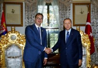 SIRBİSTAN CUMHURBAŞKANI - Cumhurbaşkanı Erdoğan Sırbistan Cumhurbaşkanı Vucic  İle Görüştü