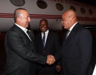 FILDIŞI SAHILI - Dışişleri Bakanı Çavuşoğlu Fildişi Sahili'nde