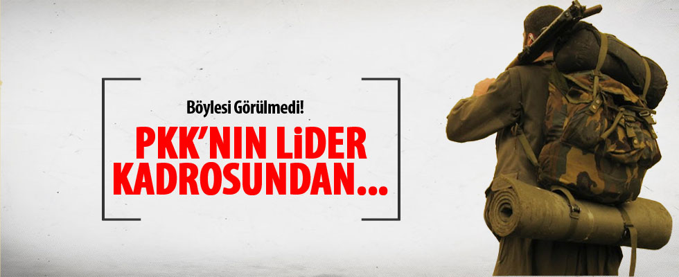 Gri listedeki terörist teslim oldu