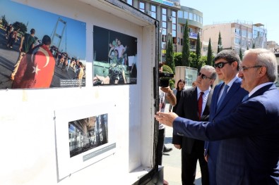 İHA'nın '15 Temmuz Destanı' Fotoğraf Sergisi Antalya'da Açıldı