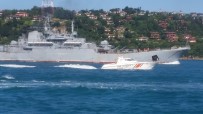 FIRKATEYN - Rus Savaş Gemisi İstanbul Boğazı'ndan Geçti