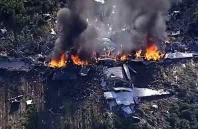 ABD'de askeri uçak düştü: 16 ölü