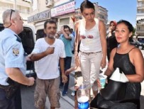 HIRSIZLIK ÇETESİ - Vatandaşların 'kapkaççıyı dövelim- dövmeyelim' kavgası