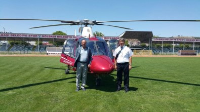 Başkan Duruay, Mogan Gölü Temizlik Çalışmalarını Havadan İnceledi