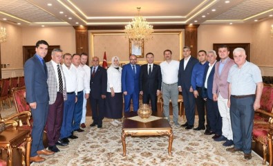 Başkan Üzülmez'den Vali Aksoy'a Ziyaret