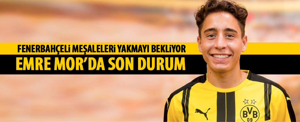 Emre Mor adım adım Fenerbahçe'ye!