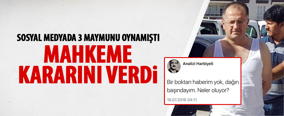 FETÖ'nün sözde 'sıkıyönetim komutanı'na müebbet