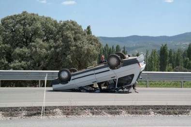 Kütahya'da Trafik Kazası Açıklaması 5 Yaralı