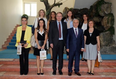 AB Türkiye Delegasyon Başkanı Ve Büyükelçi Christian Bergervali Kamçı'yı Ziyaret Etti