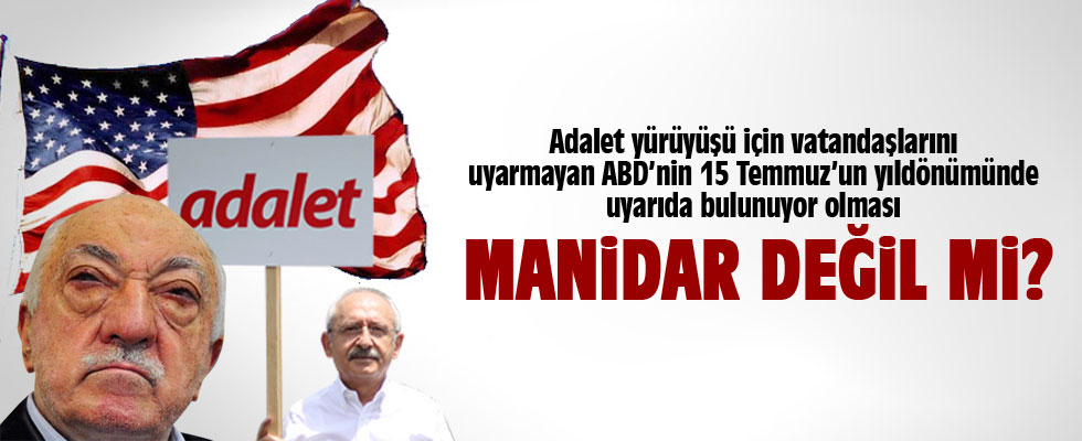 ABD’den Türkiye’de bulunan vatandaşlarına 15 Temmuz uyarısı