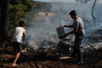 Çanakkale'de Arazi Yangını