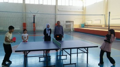 Hisarcık'ta Kur'an Kursu Öğrencileri Arası Masa Tenisi Turnuvası