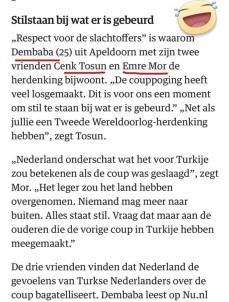 Hollanda'nın ulusal gazetesinden büyük hata