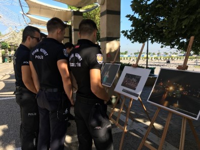 O Gecenin Kahramanları İHA'nın 15 Temmuz Sergisini Gezdi