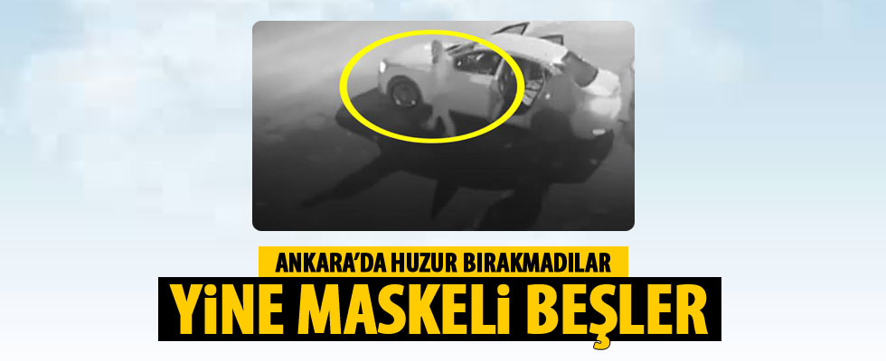 'Maskeli beşler' huzur bırakmadı