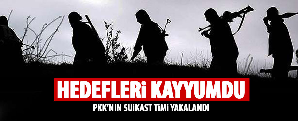 PKK'nın suikast timi yakalandı