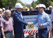 CENGIZ AYDOĞDU - Sultanhanı Beldesinde Doğalgaz Altyapı Temeli Törenle Atıldı