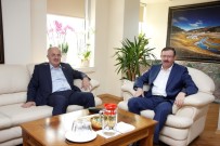 ZEKİ AYGÜN - Zeki Aygün, Büyükşehir Genel Sekreterini Ziyaret Etti