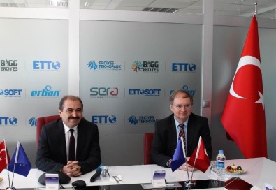 AB Türkiye Delegasyonu Başkanı Ve Büyükelçi Christian Berger, Erciyes Teknopark'ı Ziyaret Etti