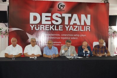 Aydın'da Sivil Toplum Kuruluşlarından 15 Temmuz Bildirisi