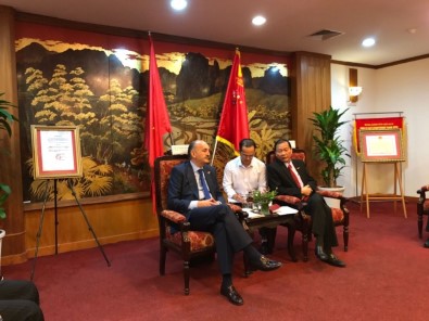 Bakan  Müezzinoğlu, 7. Türkiye-Vietnam Karma Ekonomik Konseyi Toplantısına Başkanlık Etti