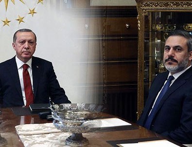 Erdoğan MİT Müsteşarı Hakan Fidan'ı kabul etti