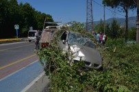 DALYAN - Ortaca'da Trafik Kazası, 2 Yaralı